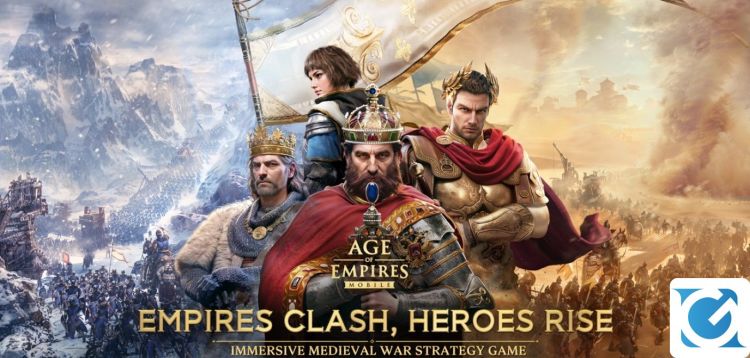 Age of Empires Mobile è disponibile su iOS e Android