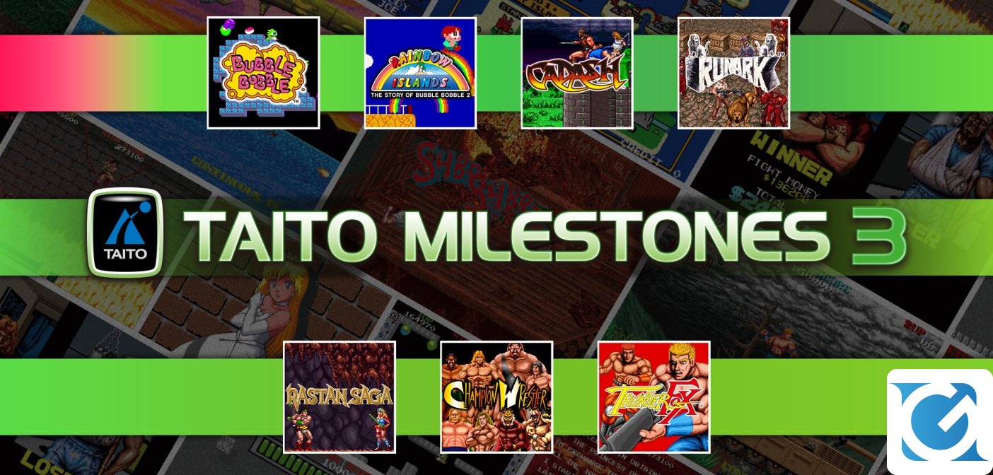 Annunciata la TAITO Milestones 3 per Nintendo Switch