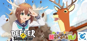 Annunciata una collaborazione tra DEEEER Simulator e My Deer Friend Nokotan