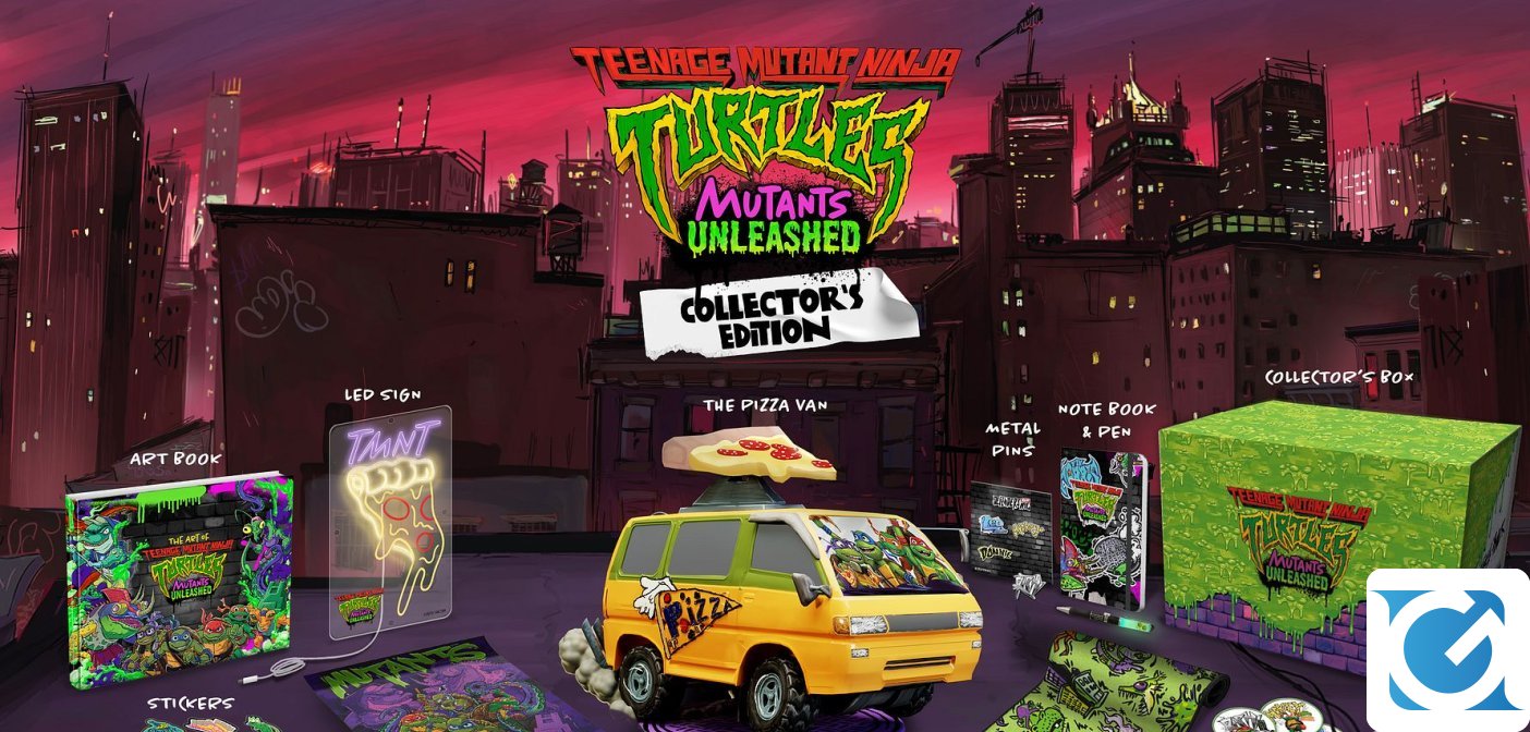 Annunciati i dettagli della Deluxe e Collector's Edition di Teenage Mutant Ninja Turtles: Mutants Unleashed