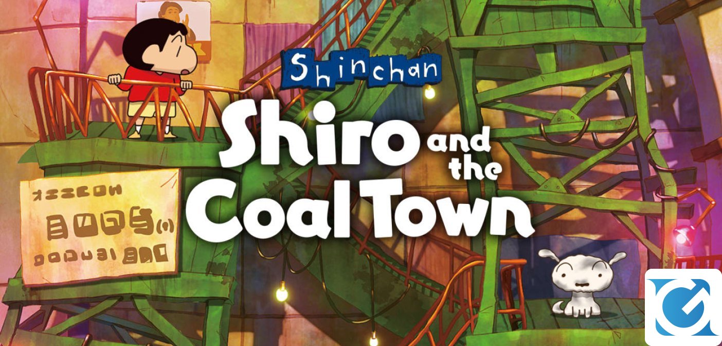 Annunciato Shin chan: Shiro and the Coal Town!