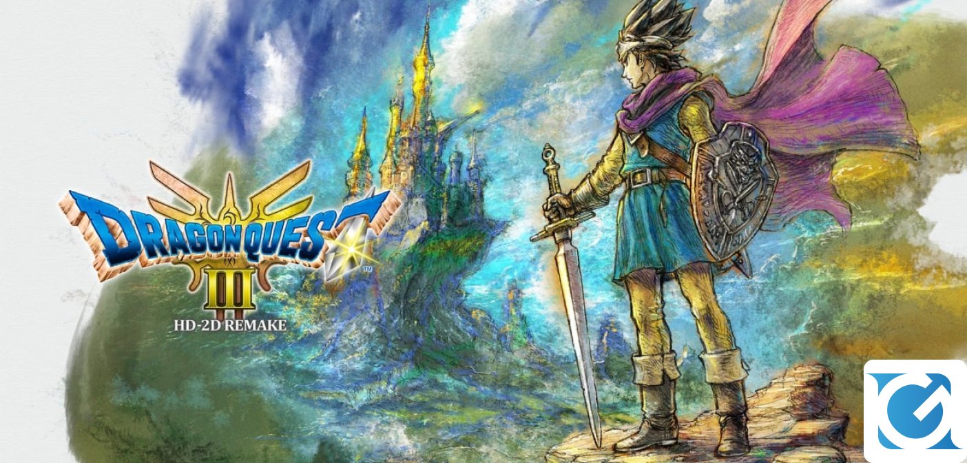 Aperti i pre-ordini di DRAGON QUEST III HD-2D Remake