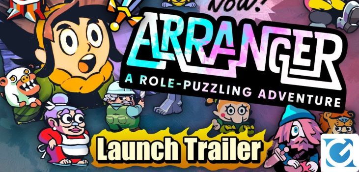 Arranger: A Role-Puzzling Adventure è disponibile su PC, console e mobile