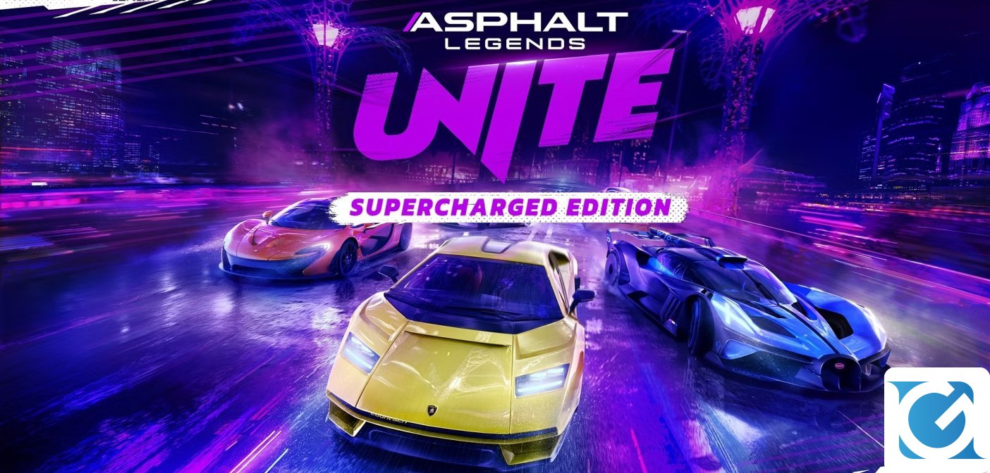 Asphalt Legends Unite Supercharged Edition è arrivato