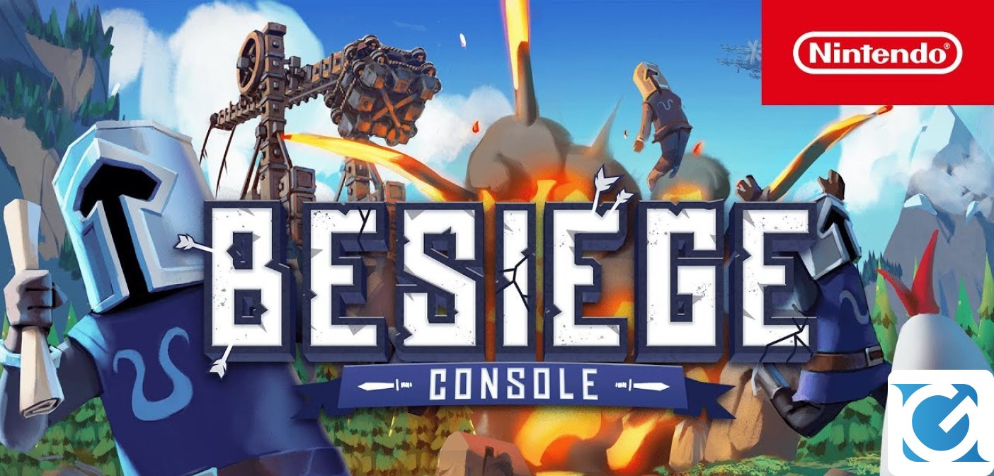 Besiege è disponibile su Switch