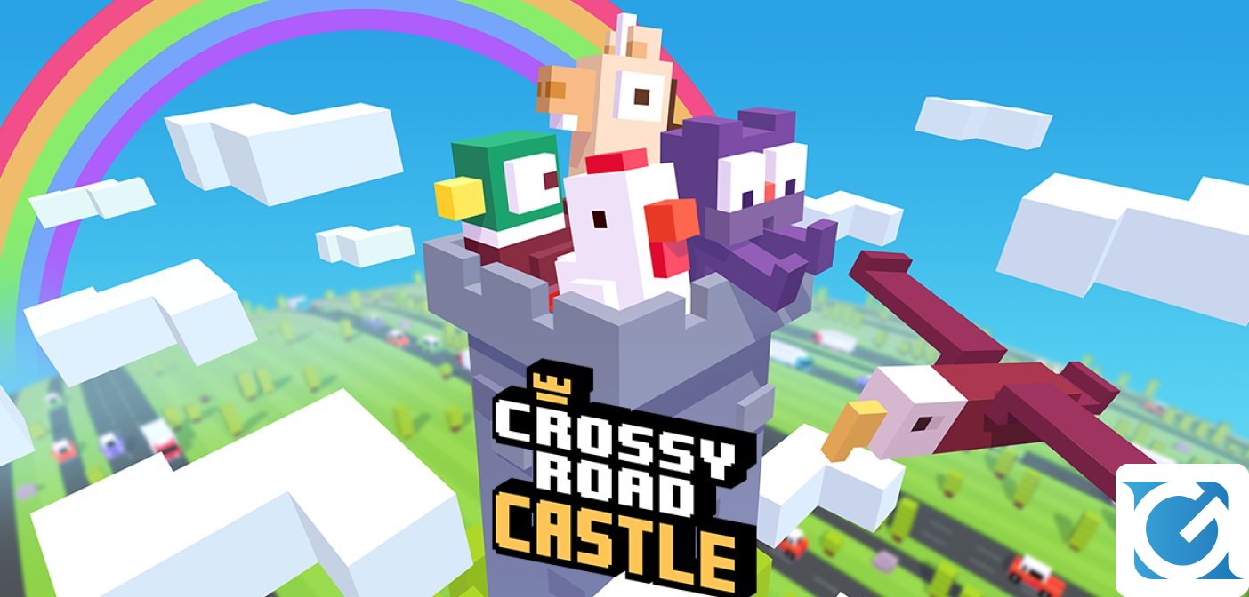 Crossy Road Castle è disponibile su console