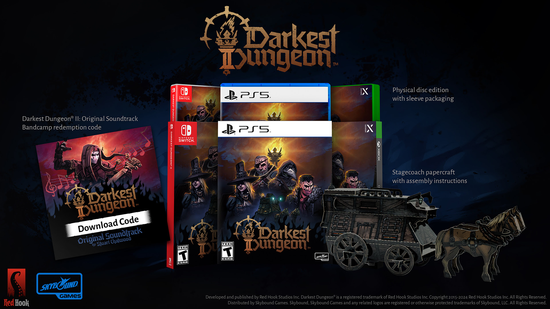 Darkest Dungeon II edizione fisica