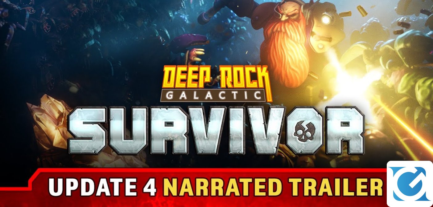 Deep Rock Galactic: Survivor si aggiorna nuovamente