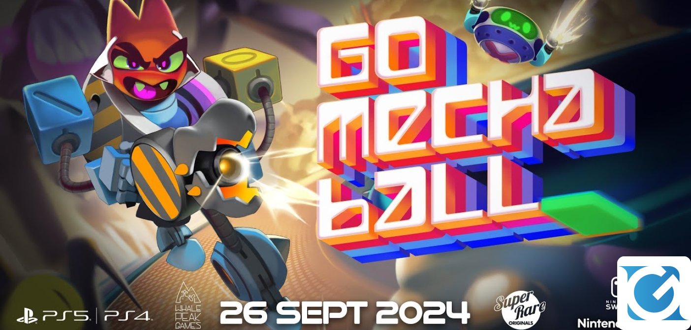 Go Mecha Ball si prepara all'uscita su Playstation e Switch