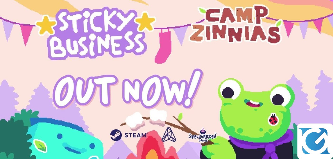 Il DLC Camp Zinnias di Sticky Business è disponibile