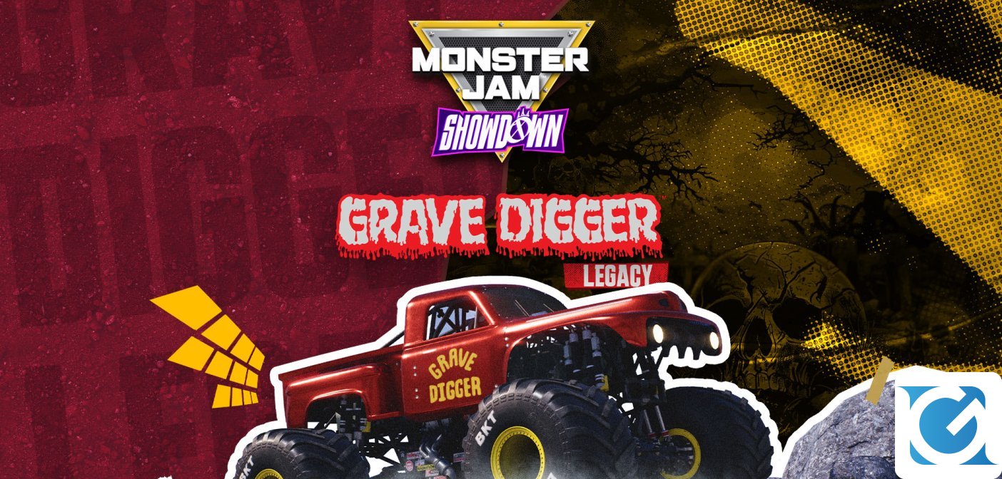 Il DLC dedicato a Grave Digger è disponibile in Monster Jam Showdown