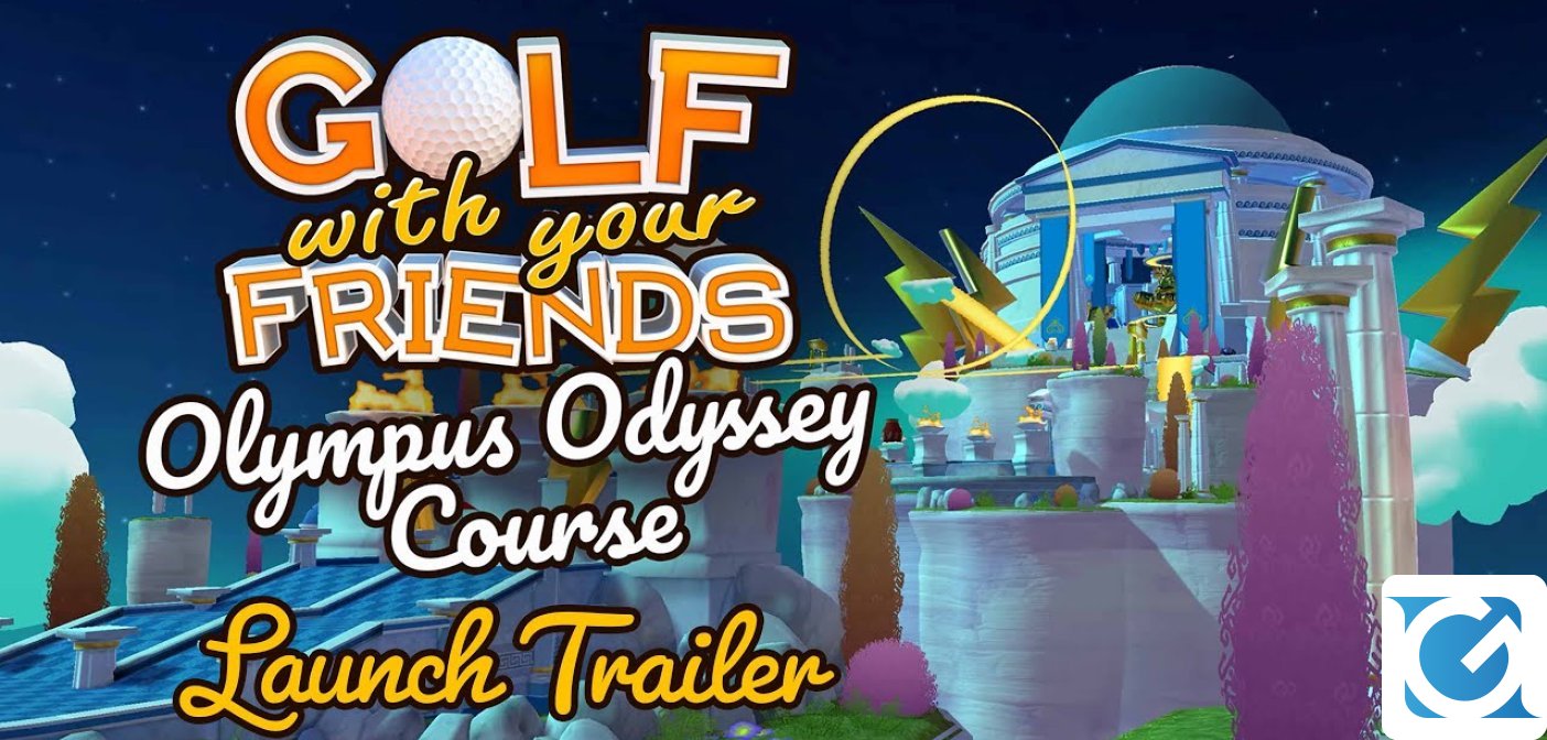 Il Legends of Olympus Pack di Golf With Your Friends è disponibile