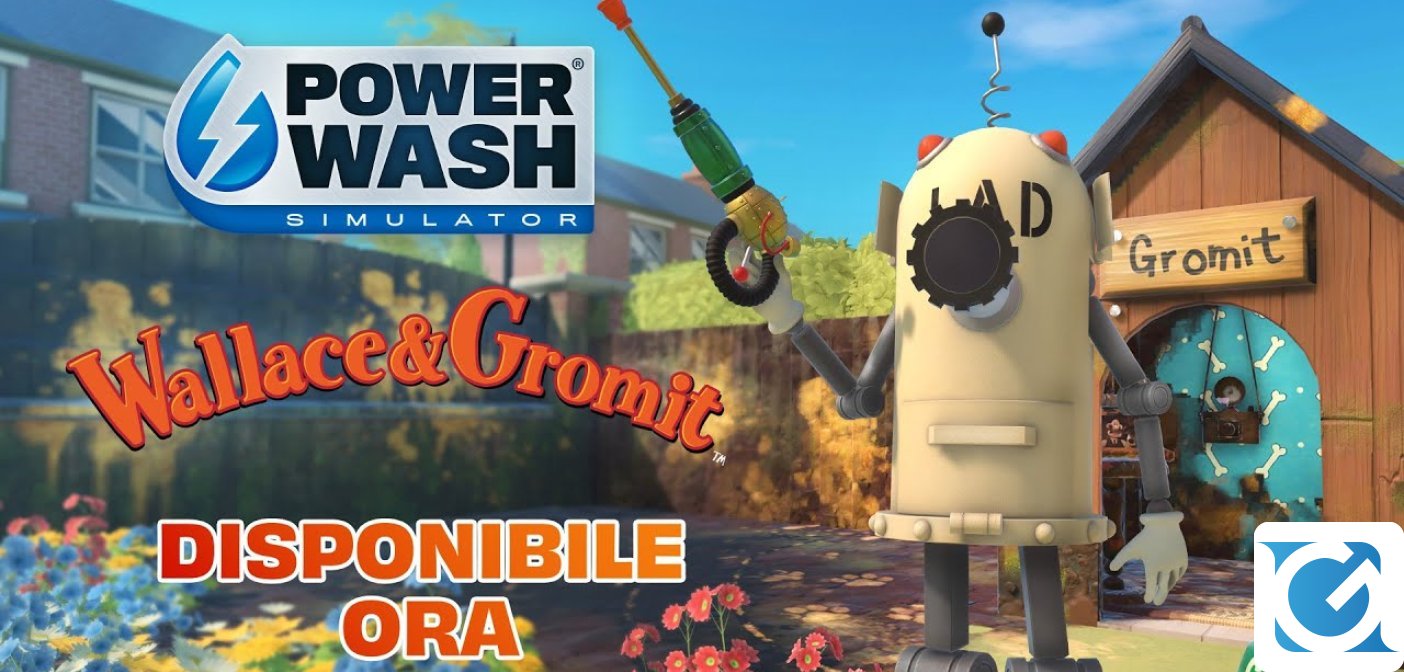 Il pacchetto Wallace & Gromit è disponibile in PowerWash Simulator