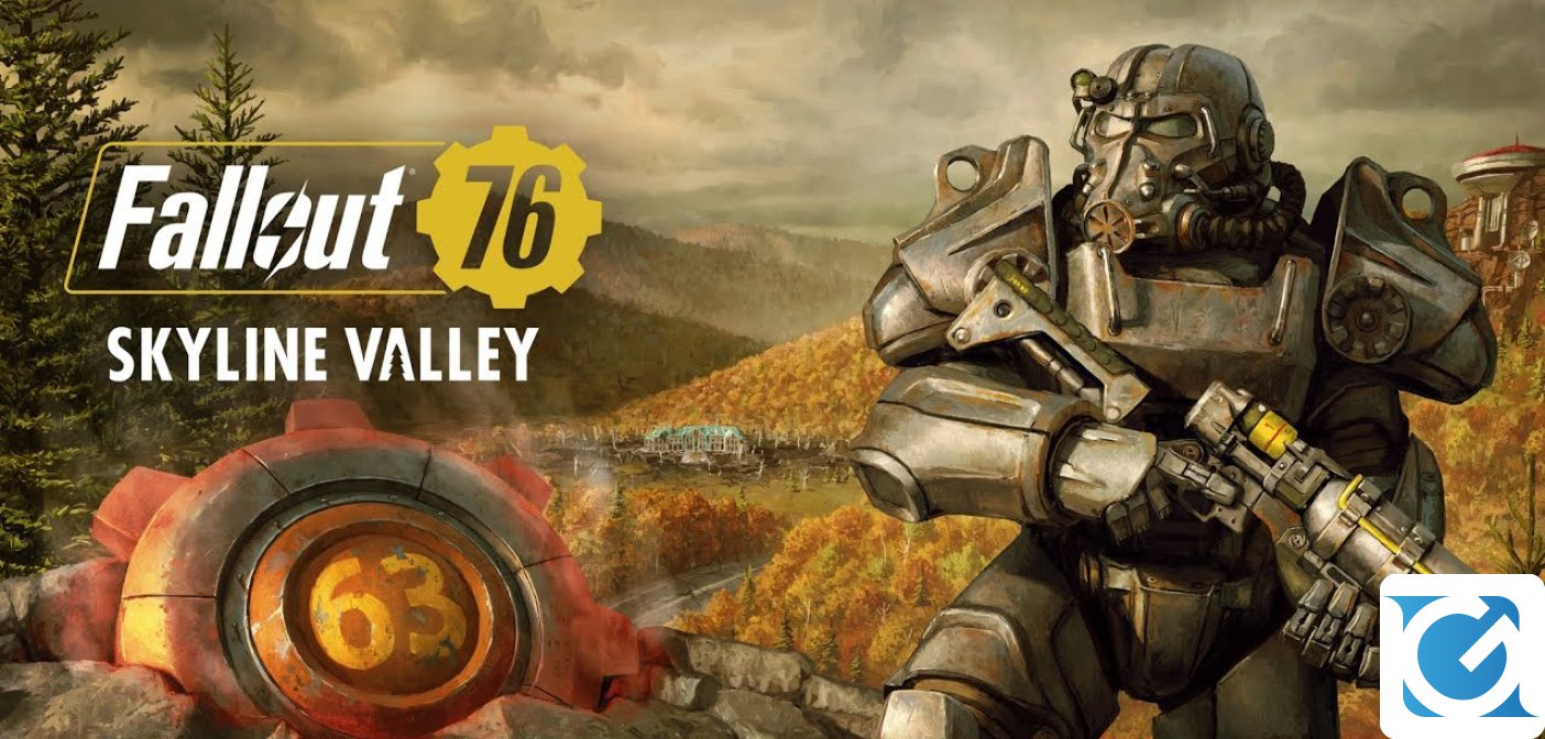 L'aggiornamento Skyline Valley di Fallout 76 sarà disponibile a breve