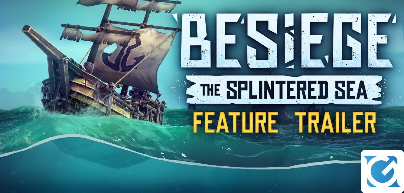 L'espansione The Splintered Sea di Besiege è disponibile