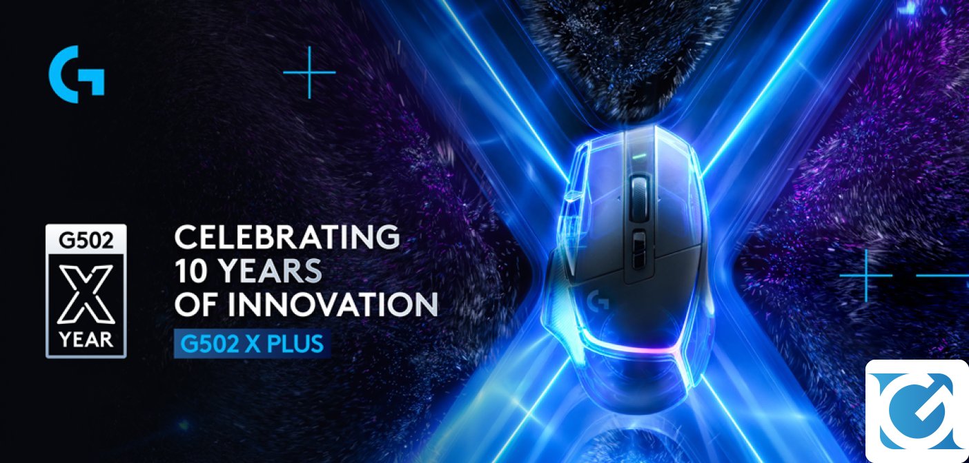 Logitech G celebra i 10 anni dell'iconico mouse G502