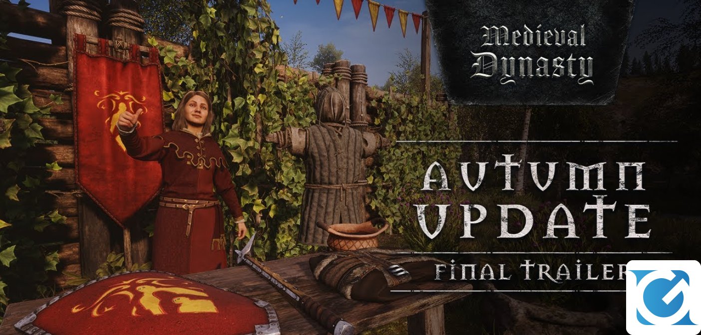 Medieval Dynasty si prepara a ricevere l'aggiornamento autunnale