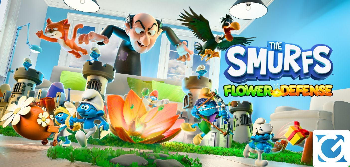 Microids ha annunciato un nuovo titolo VR: The Smurfs - Flower Defense