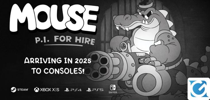 MOUSE: P.I. For Hire uscirà anche su console