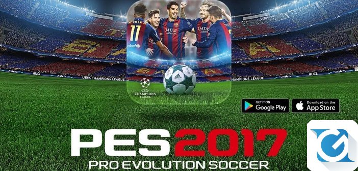 PES 2017 arriva su iPhone a Android