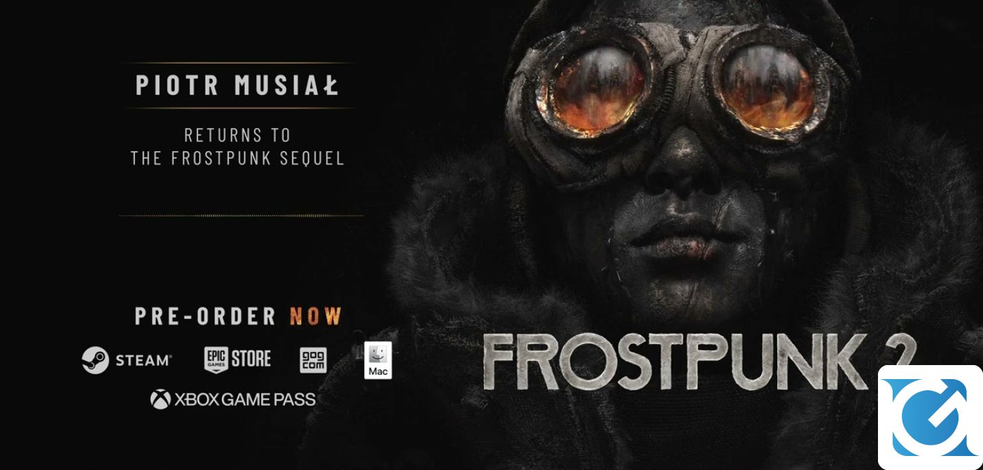Piotr Musial parteciperà alla colonna sonora di Frostpunk 2