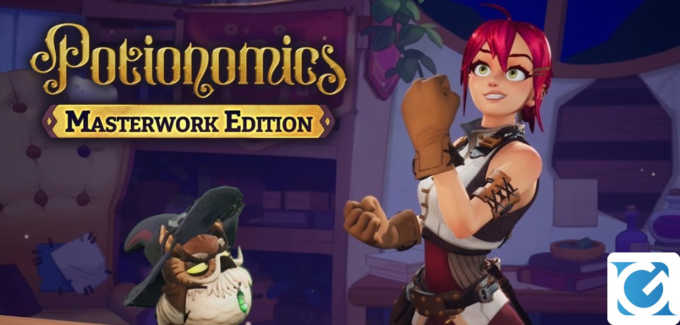 Potionomics: Masterwork Edition è disponibile su console