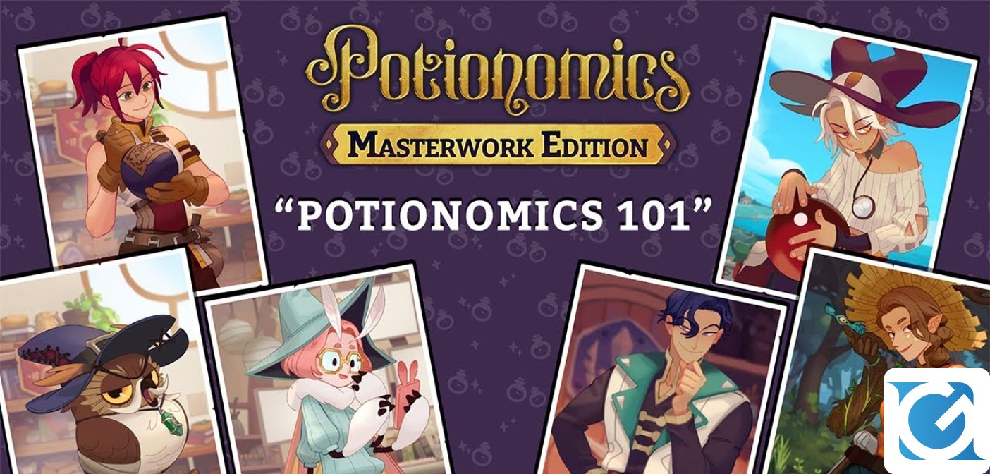 Potionomics: Masterwork Edition uscirà su PC e console ad ottobre