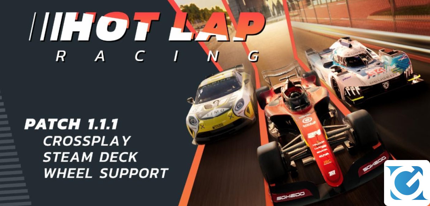 Pubblicato un importante aggiornamento per Hot Lap Racing