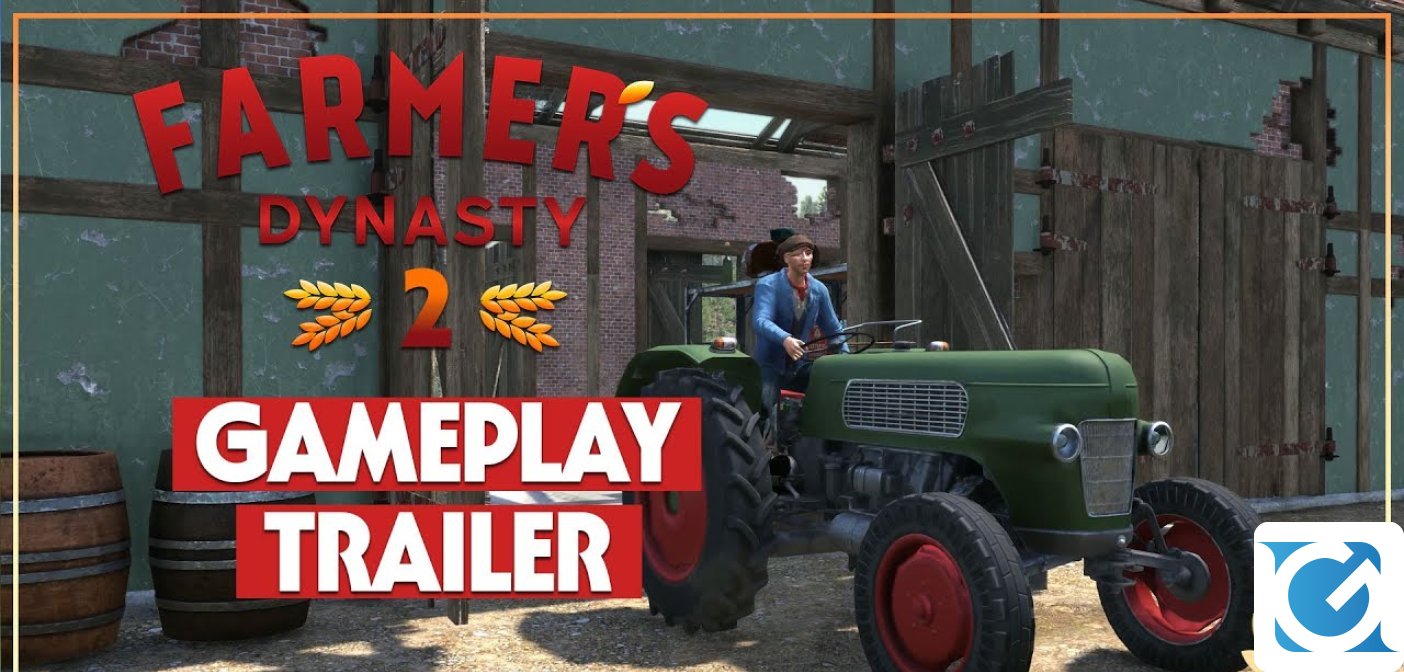 Pubblicato un nuovo trailer per Farmer's Dynasty 2