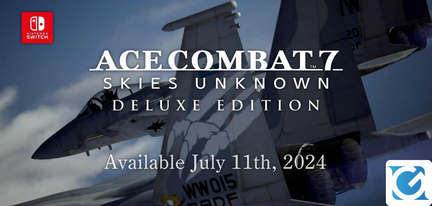 Pubblicato un nuovo video per ACE COMBAT 7: SKIES UNKNOWN - Deluxe Edition per Nintendo Switch