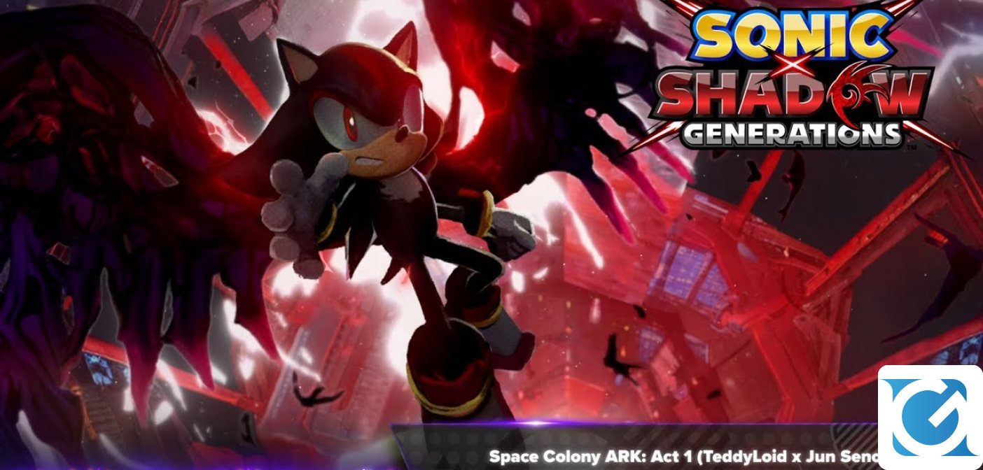 SEGA ha presentato la nuova colonna sonora per Space Colony ARK su SONIC X SHADOW GENERATIONS