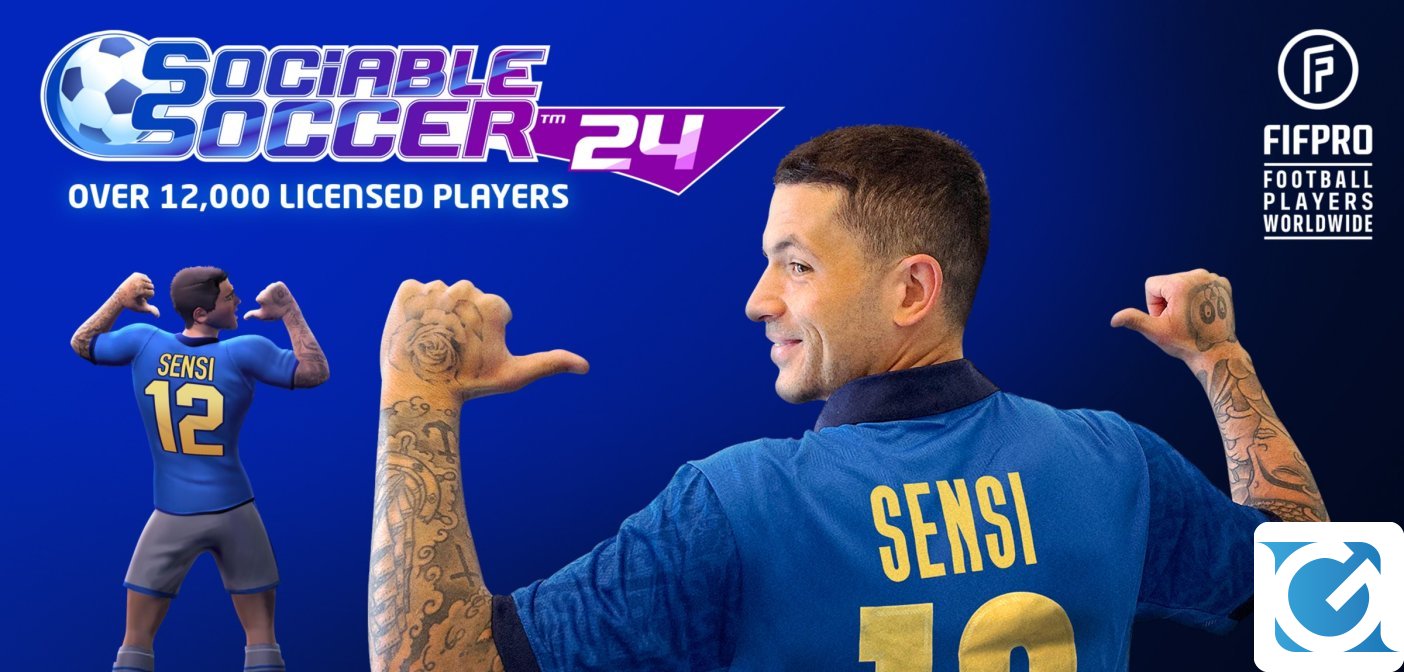 Sociable Soccer 24 è disponibile su Switch