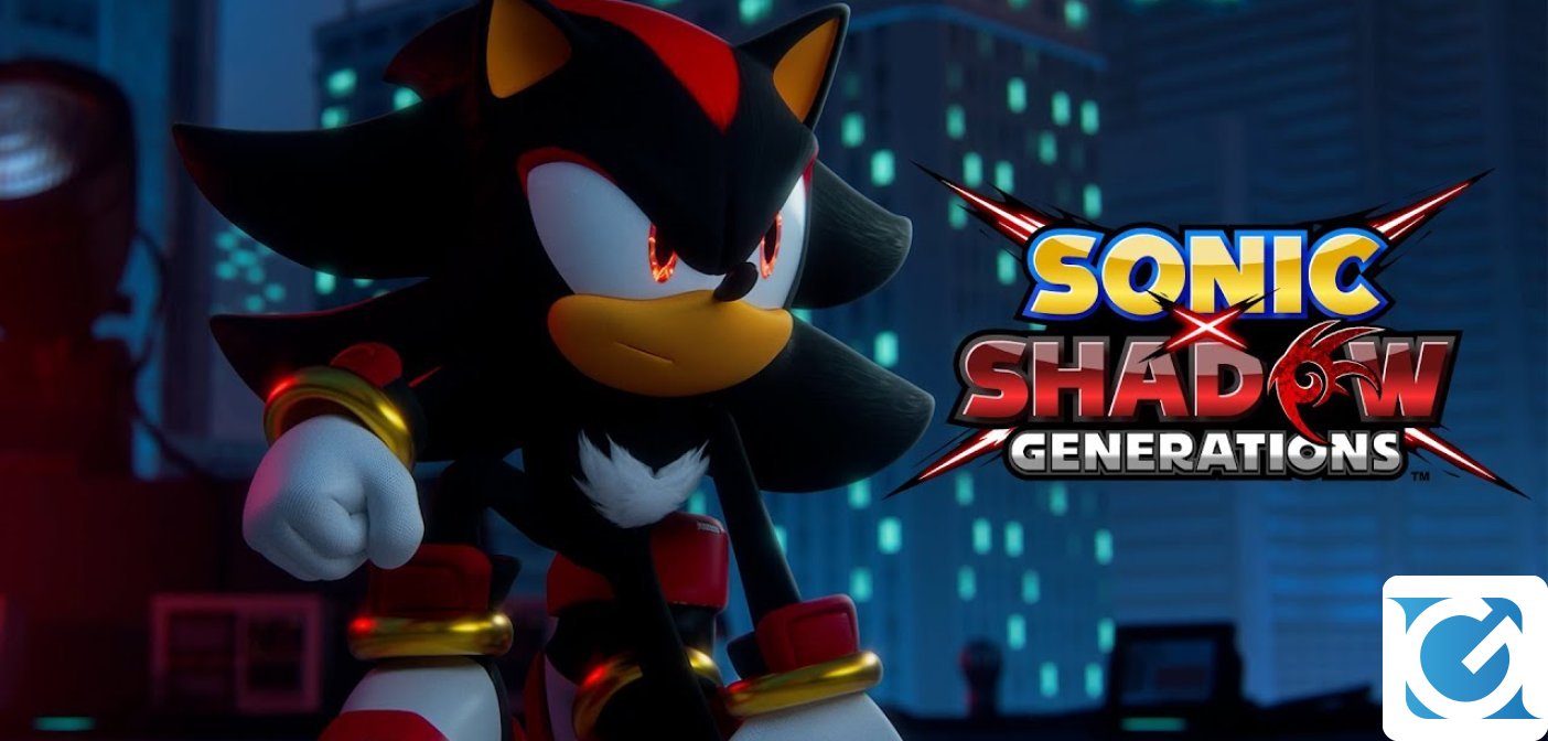 SONIC X SHADOW GENERATIONS è disponibile