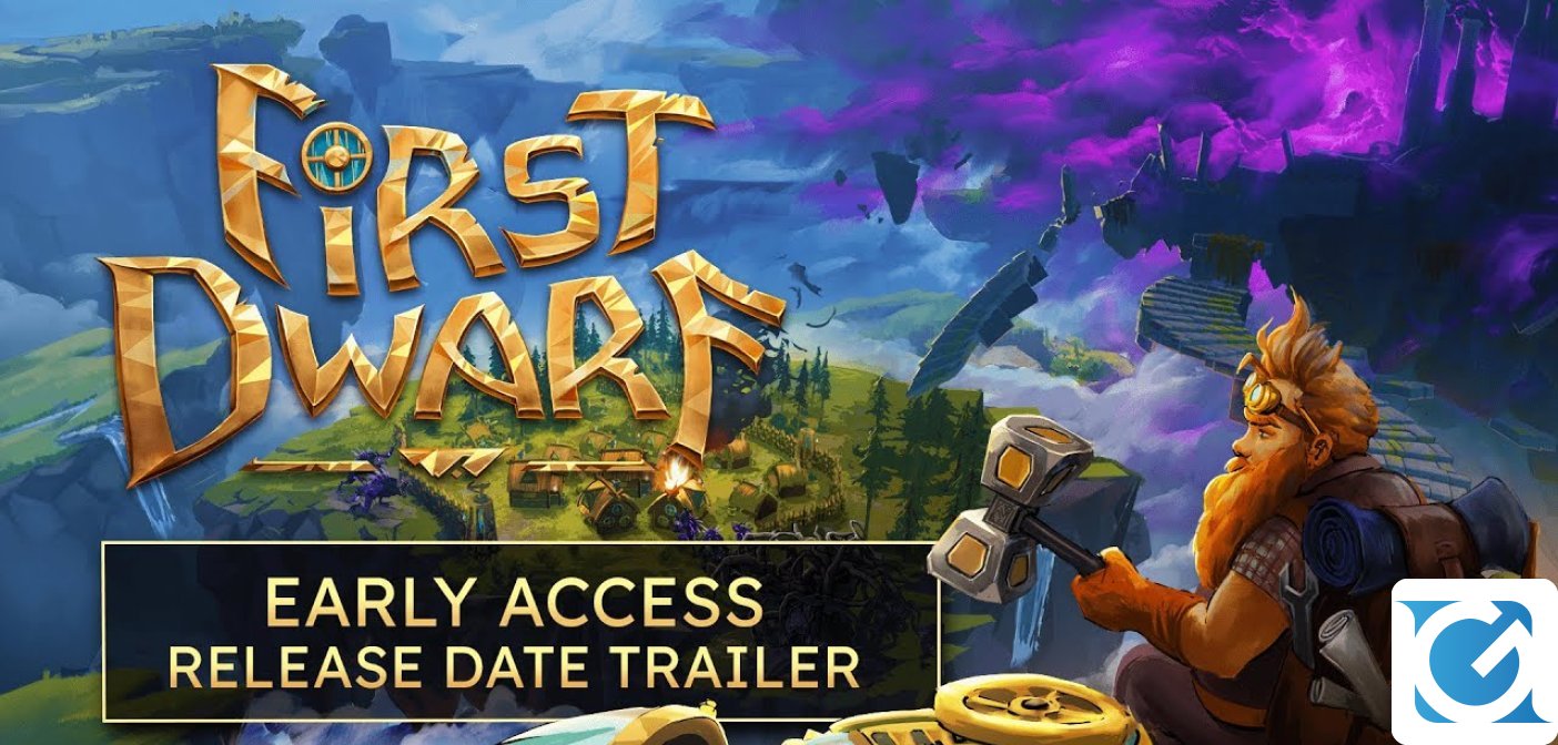 Svelata la data d'inizio dell'Early Access di First Dwarf