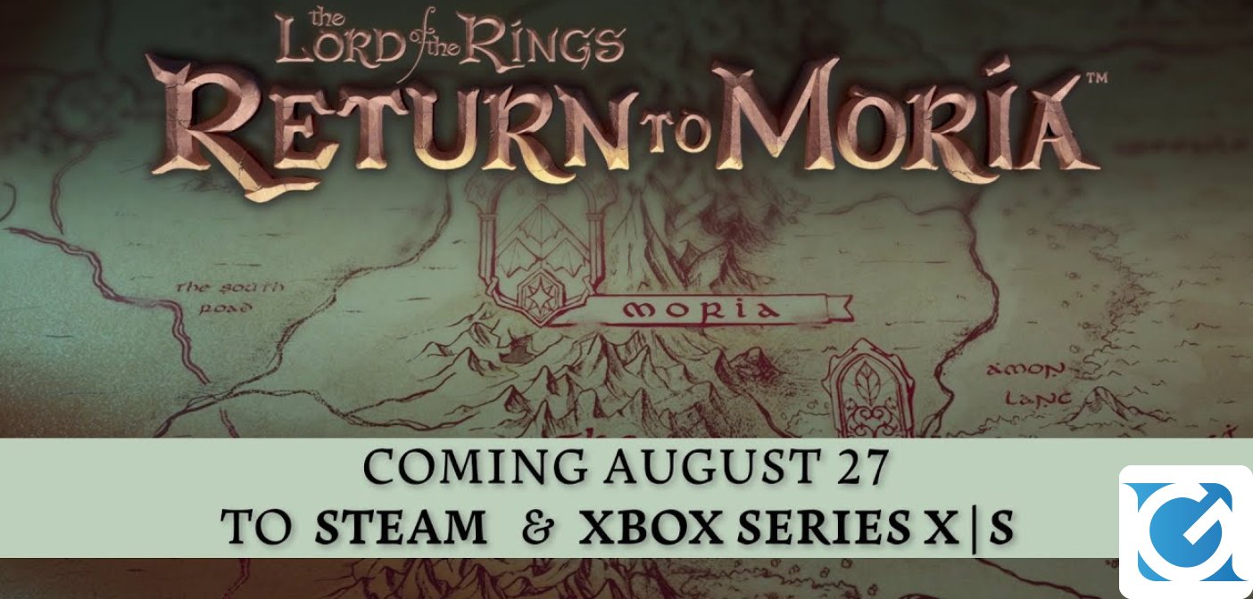 The Lord of the Rings: Return to Moria ha una data d'uscita su Steam e XBOX