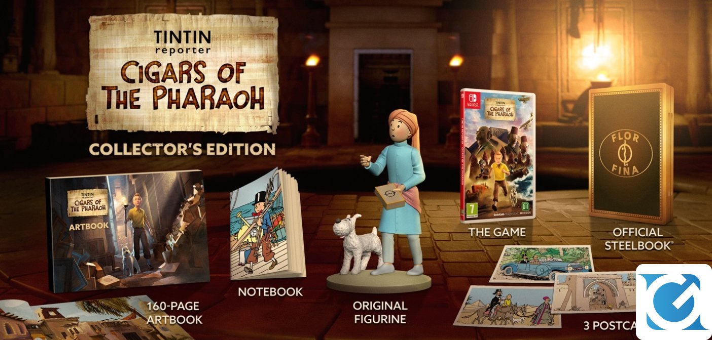 Tintin Reporter - I sigari del Faraone arriverà su Switch a ottobre