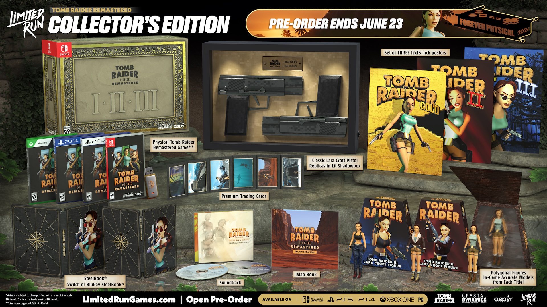 Tomb Raider I-III Remastered Starring Lara Croft Collector's Edition